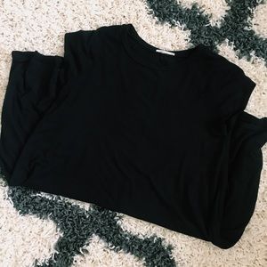 Soprano black t-shirt dress